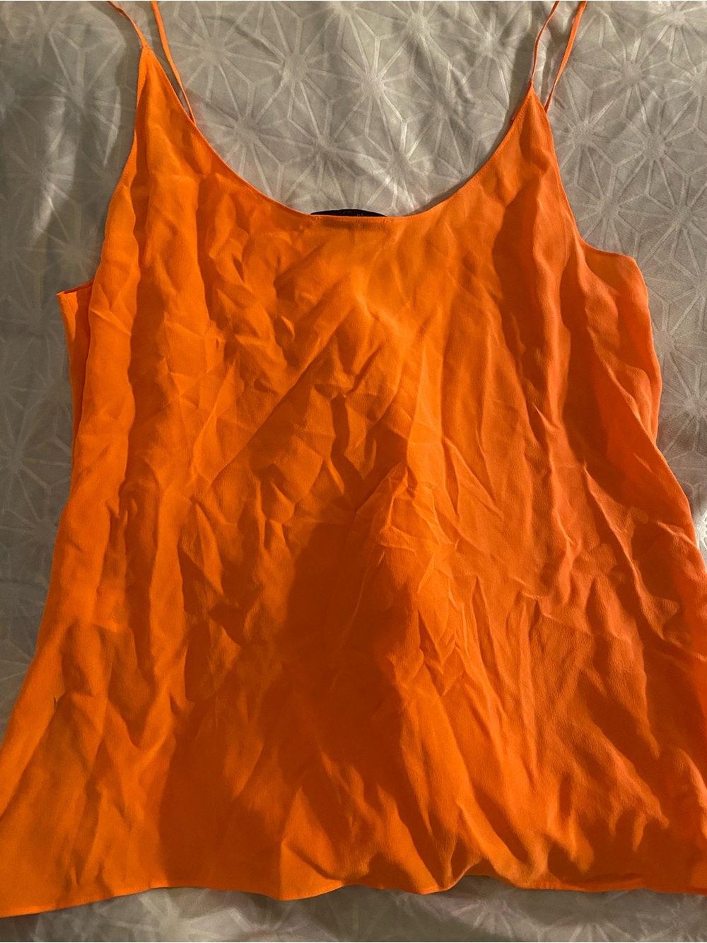 Bailey 44 Bright Orange Spaghetti-Strap Camisole